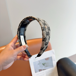 Gucci Blue GG Canvas Fabric Headband