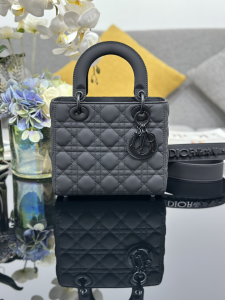 Dior Small Lady Dior My ABCDior Tote Shoulder Bag Black Ultramatte Cannage Calfskin Dior Small Lady Dior My ABCDior Tote Shoulder Bag Black Ultramatte Cannage Calfskin
