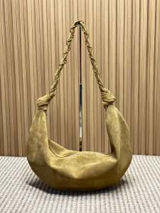 Saint Laurent Large Amalia Beige Suede Calfskin Hobo Shoulder Bag Saint Laurent Large Amalia Beige Suede Calfskin Hobo Shoulder Bag