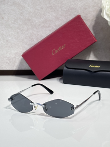 Cartier Luxury Eyewear Sunglasses CT0433S Gray Cartier Luxury Eyewear Sunglasses CT0433S Gray