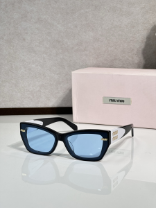 Miu Miu Luxury Eyewear Sunglasses MU16KS Blue Black Miu Miu Luxury Eyewear Sunglasses MU16KS Blue Black