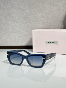 Miu Miu Luxury Eyewear Sunglasses MU16KS Navy Blue Miu Miu Luxury Eyewear Sunglasses MU16KS Navy Blue