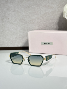 Miu Miu Luxury Eyewear Sunglasses SMU61WS Green Miu Miu Luxury Eyewear Sunglasses SMU61WS Green