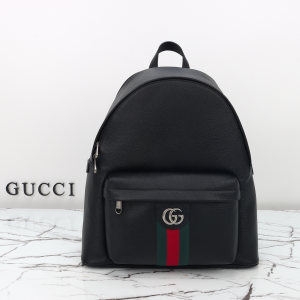 Gucci Ophidia Medium Backpack Bag Black Calf Leather Gucci Ophidia Medium Backpack Bag Black Calf Leather