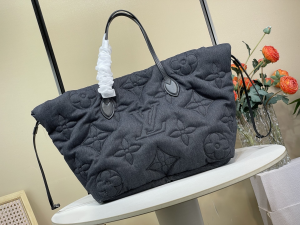 Louis Vuitton Neverfull Inside Out MM Black Monogram Canvas Bag Louis Vuitton Neverfull Inside Out MM Black Monogram Canvas Bag