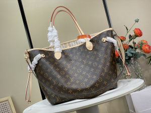 Louis Vuitton Neverfull Inside Out Monogram Canvas Shopping Tote Bag Louis Vuitton Neverfull Inside Out Monogram Canvas Shopping Tote Bag