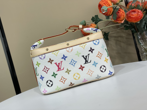 Louis Vuitton x Takashi Murakami Cruiser Toiletry Bag White Multicolor Monogram Canvas Louis Vuitton x Takashi Murakami Cruiser Toiletry Bag White Multicolor Monogram Canvas