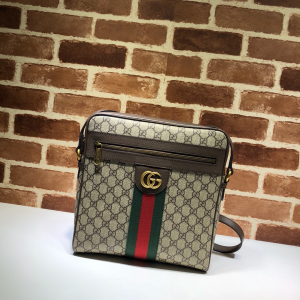 Gucci Beige GG Supreme Monogram Web Medium Ophidia Messenger Bag Gucci Beige GG Supreme Monogram Web Medium Ophidia Messenger Bag