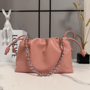 Loewe Flamenco Purse Bag Light Pink Nappa Lambskin Leather Loewe Flamenco Purse Bag Light Pink Nappa Lambskin Leather