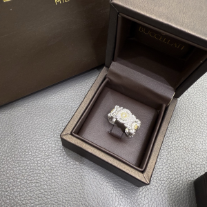 Buccellati BLOSSOMS SILVER AND VERMEIL Rings WITH DIAMONDS Buccellati BLOSSOMS SILVER AND VERMEIL Rings WITH DIAMONDS