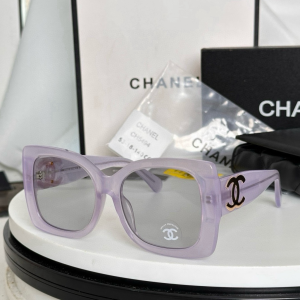 Chanel CC Logo Luxury Eyewear Sunglasses CH5494 Light Purple Chanel CC Logo Luxury Eyewear Sunglasses CH5494 Light Purple