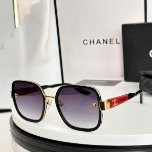 Chanel CC Oval Luxury Eyewear Sunglasses CH5489H Blue Black Chanel CC Oval Luxury Eyewear Sunglasses CH5489H Blue Black