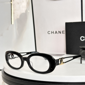 Chanel CC Oval Luxury Eyewear Sunglasses CH9180 Black Chanel CC Oval Luxury Eyewear Sunglasses CH9180 Black