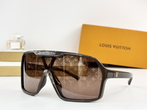 Louis Vuitton LV Monogram Mask Luxury Eyewear Sunglasses Z3101U Brown Louis Vuitton LV Monogram Mask Luxury Eyewear Sunglasses Z3101U Brown