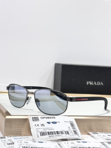 Prada Luxury Eyewear Sunglasses SPSB53S Black Prada Luxury Eyewear Sunglasses SPSB53S Black