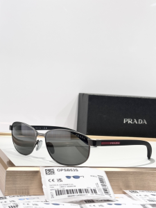 Prada Luxury Eyewear Sunglasses SPSB53S Black Prada Luxury Eyewear Sunglasses SPSB53S Black