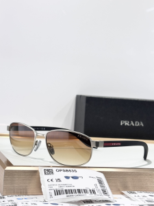 Prada Luxury Eyewear Sunglasses SPSB53S Brown Black Prada Luxury Eyewear Sunglasses SPSB53S Brown Black