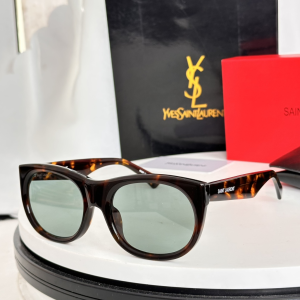 Saint Laurent Oval Luxury Eyewear Sunglasses SL815 Brown Saint Laurent Oval Luxury Eyewear Sunglasses SL815 Brown