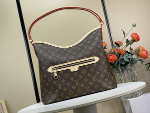 Louis Vuitton Lineup Monogram Canvas Hobo Shoulder Bag Louis Vuitton Lineup Monogram Canvas Hobo Shoulder Bag