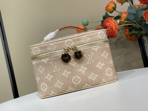 Louis Vuitton Nice Mini Bag Beige Mmeowgram Canvas Louis Vuitton Nice Mini Bag Beige Mmeowgram Canvas