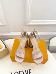 Louis Vuitton Swing Platform Sandals Light Pink Satin 110MM Louis Vuitton Swing Platform Sandals Light Pink Satin 110MM