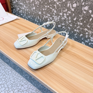 Valentino Vlogo Signature Leather Slingback Flats White Patent Leather Valentino Vlogo Signature Leather Slingback Flats White Patent Leather