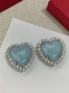 Valentino coeur hyperbole earrings swarovski Crystals Heart Valentino coeur hyperbole earrings swarovski Crystals Heart