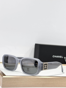 Chanel CC Logo Luxury Eyewear Sunglasses CH4366 Gray Chanel CC Logo Luxury Eyewear Sunglasses CH4366 Gray