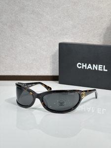Chanel CC Luxury Eyewear Sunglasses A71763 Black Brown Chanel CC Luxury Eyewear Sunglasses A71763 Black Brown