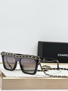 Chanel CC logo Chain Luxury Eyewear Sunglasses CH9144 Black Chanel CC logo Chain Luxury Eyewear Sunglasses CH9144 Black