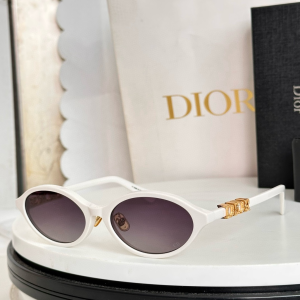 Dior Oval Luxury Eyewear Sunglasses DiorTreasureR1F White Dior Oval Luxury Eyewear Sunglasses DiorTreasureR1F White