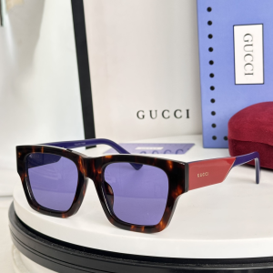 Gucci Luxury Eyewear Sunglasses GG1668S Purple Brown Red Gucci Luxury Eyewear Sunglasses GG1668S Purple Brown Red