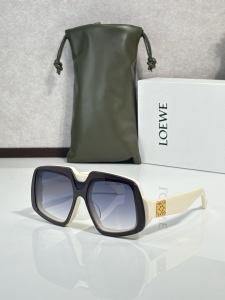 Loewe Anagram Luxury Eyewear Sunglasses LW40194I White Black Loewe Anagram Luxury Eyewear Sunglasses LW40194I White Black