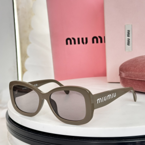 Miu Miu Logo Luxury Eyewear Sunglasses SMU084Z Gray Miu Miu Logo Luxury Eyewear Sunglasses SMU084Z Gray