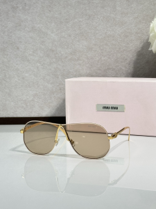 Miu Miu Luxury Eyewear Sunglasses MUA623S Beige Miu Miu Luxury Eyewear Sunglasses MUA623S Beige