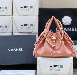 Chanel Vip 25 Small Handbag Pink Suede Calfskin Chanel Vip 25 Small Handbag Pink Suede Calfskin