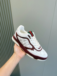 Gucci Re Web Sneakers White Red Calfskin Leather Gucci Re Web Sneakers White Red Calfskin Leather