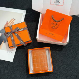 Hermes Turtle MagSafe Card Holder Brown