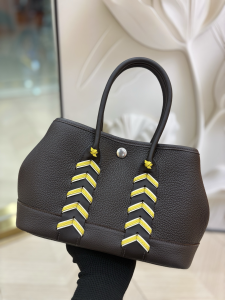 Hermes Neo Garden 23 Bredies Bag Black Togo and Swift Calfskin Hermes Neo Garden 23 Bredies Bag Black Togo and Swift Calfskin