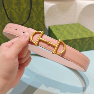 Gucci Horsebit 1955 Pink Leather Belt 30MM Gucci Horsebit 1955 Pink Leather Belt 30MM