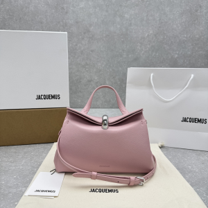 Jacquemus Valerie Small Leather Top Handle Bag Pink Jacquemus Valerie Small Leather Top Handle Bag Pink