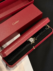 Cartier Calandre Wristwatch Black