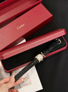 Cartier Calandre Wristwatch Black