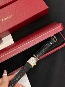 Cartier Calandre Wristwatch Black