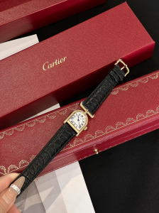 Cartier Calandre Wristwatch Black