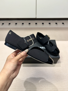 Chanel Black Grosgrain and Patent Calfskin Mary Janes Chanel Black Grosgrain and Patent Calfskin Mary Janes