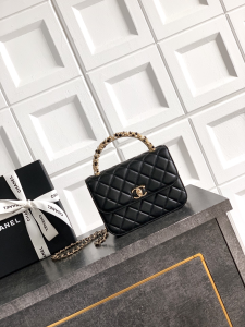 Chanel Clutch Flap Bag with Chain Black Lambskin Chanel Clutch Flap Bag with Chain Black Lambskin