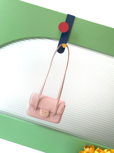 Chanel Preppy Coco Mini Flap Bag with Top Handle Pink Grained Shiny Calfskin Chanel Preppy Coco Mini Flap Bag with Top Handle Pink Grained Shiny Calfskin