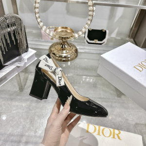 Dior Jadior Black Patent Calfskin Leather Pumps Shoes 85MM Dior Jadior Black Patent Calfskin Leather Pumps Shoes 85MM