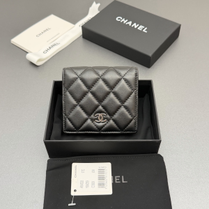 Chanel Classic Wallet Black quilted Lambskin leather Chanel Classic Wallet Black quilted Lambskin leather